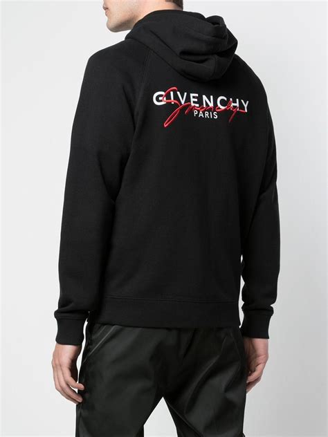 givenchy zip up logo strip|givenchy sweatshirt sale.